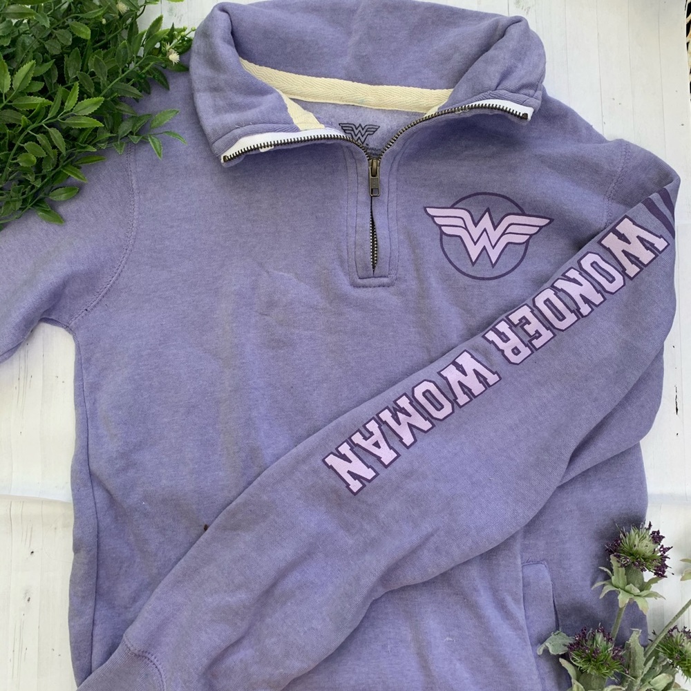 Wonder Woman Quarter Zip